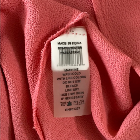 Vince Camuto Pink Tiered Shell - Picture 7 of 8